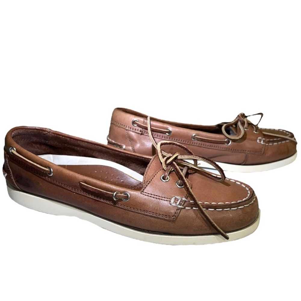 Lauren Ralph Lauren | Men Brown Leather Classic Boat Style Shoes